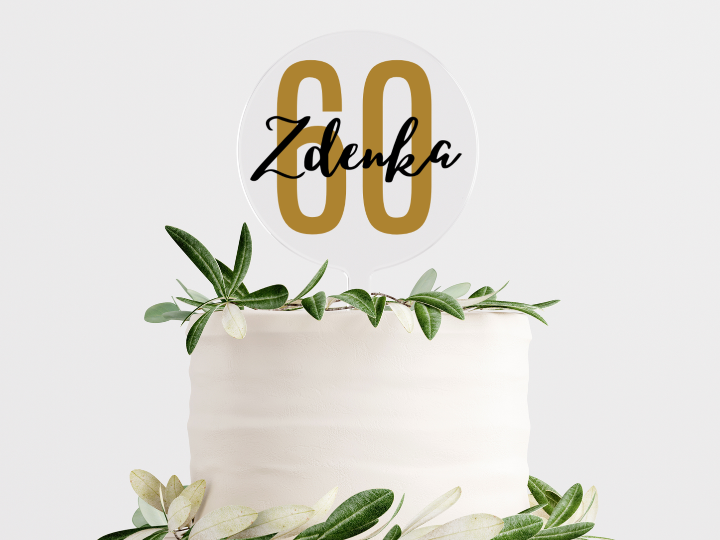 Cake topper | IME in LETA - ZLATA