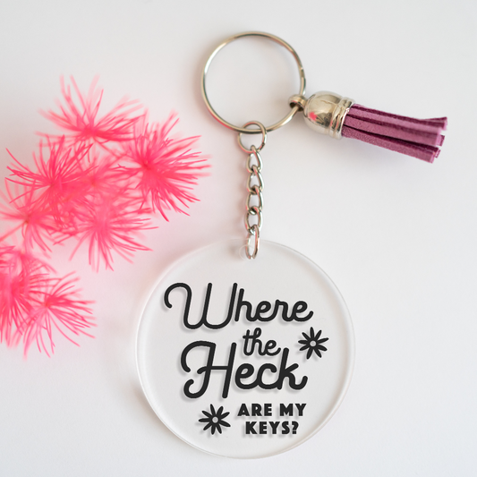 Obesek za ključe | WHERE THE HACK ARE MY KEYS